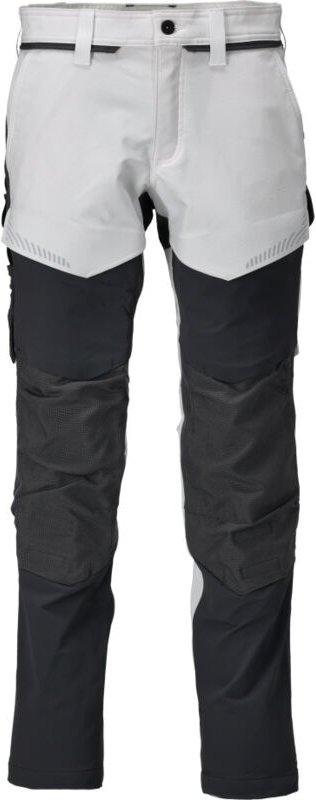 Hose mit Knietaschen 22379-311-0689 Gr. 76C52 weiss/Anthrazitgrau - Mascot