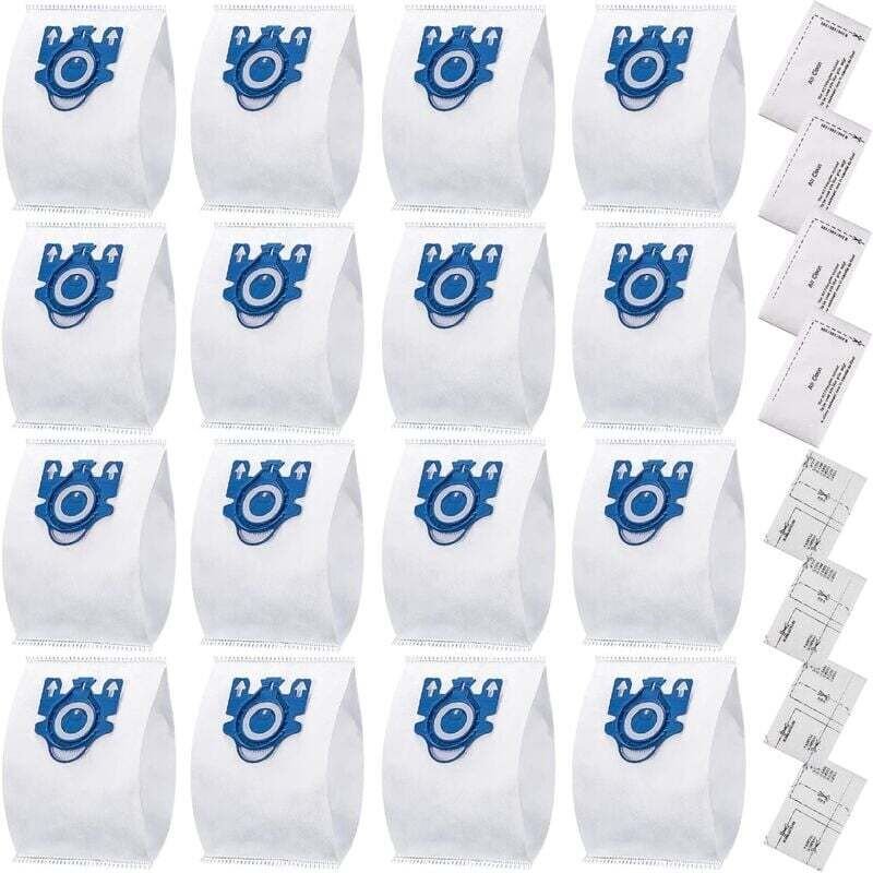 FOREHILL 24er-Pack Staubsaugerbeutel für Miele Gn 3D Classic C1 Complete C2 C3, S227, S400i, S600, S800 Airclean 3D Effi...