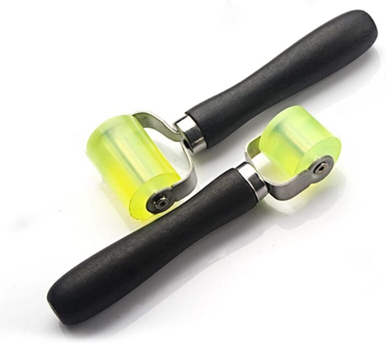 Handpresswalze, Silikon-Reifenreparaturwalze, Reparatur von Gummireifen und Schlauchflicken, Heimdekoration, DIY-Tapeten...