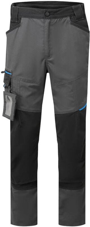 Arbeitshose WX3 - Slim Fit Grau Metall 4XL - FR(58) - UK(48)