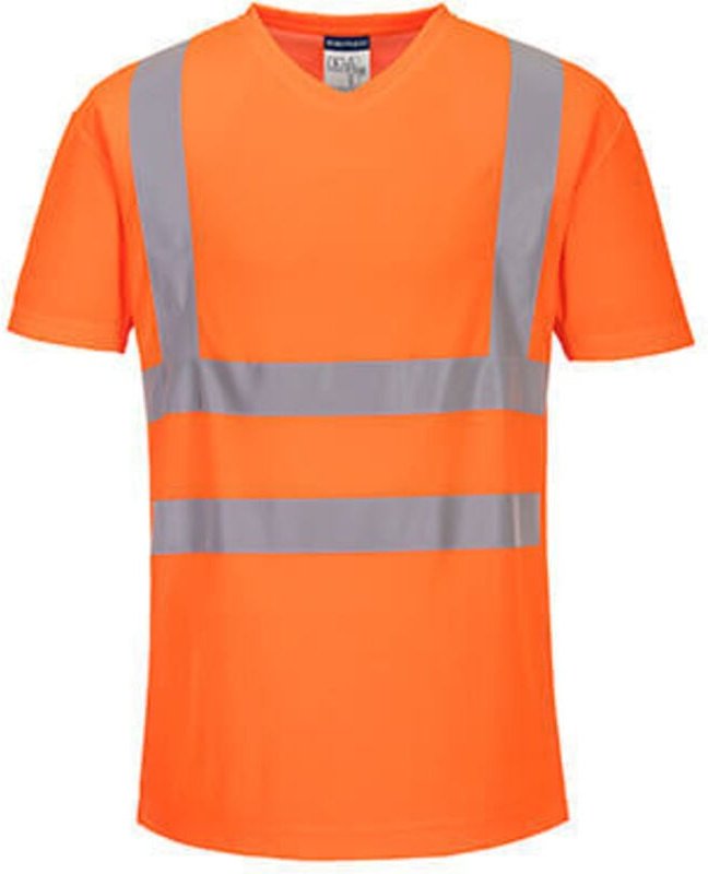 Atmungsaktives Orange T-Shirt M