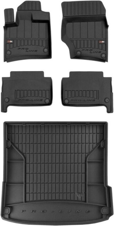 3D SET Fußmatten und Kofferraummatte Audi Q7 1 2005-2015