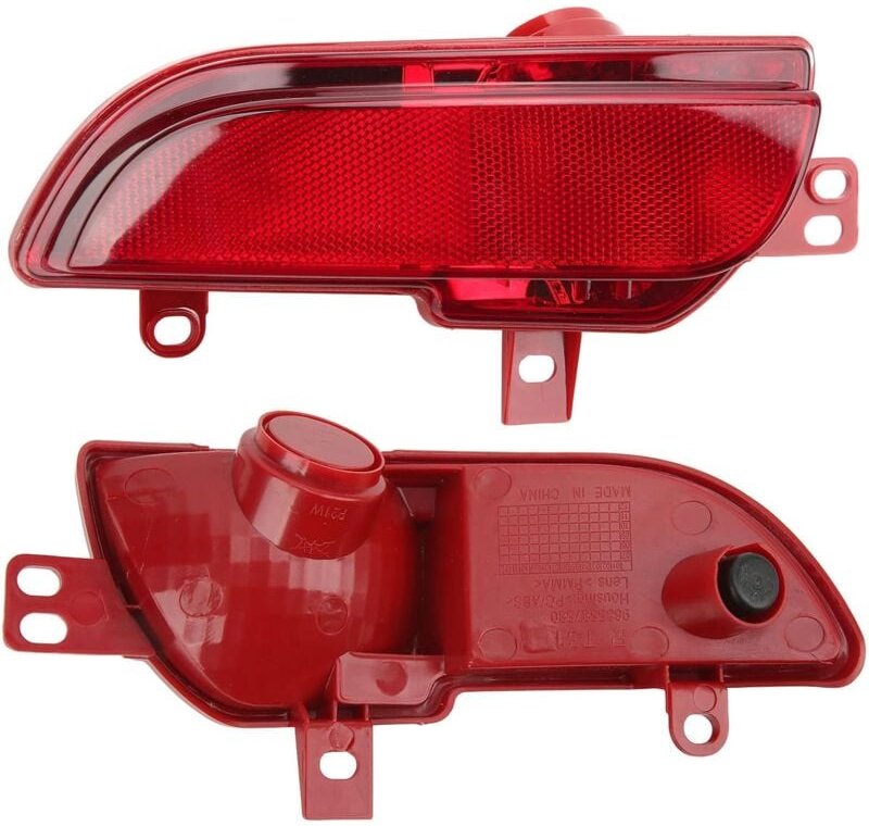 Nebelschlussleuchte, linke Nebelschlussleuchte, Baugruppe 6350HA, rotes Gehäuse, Ersatz für 206+, 2009–2012