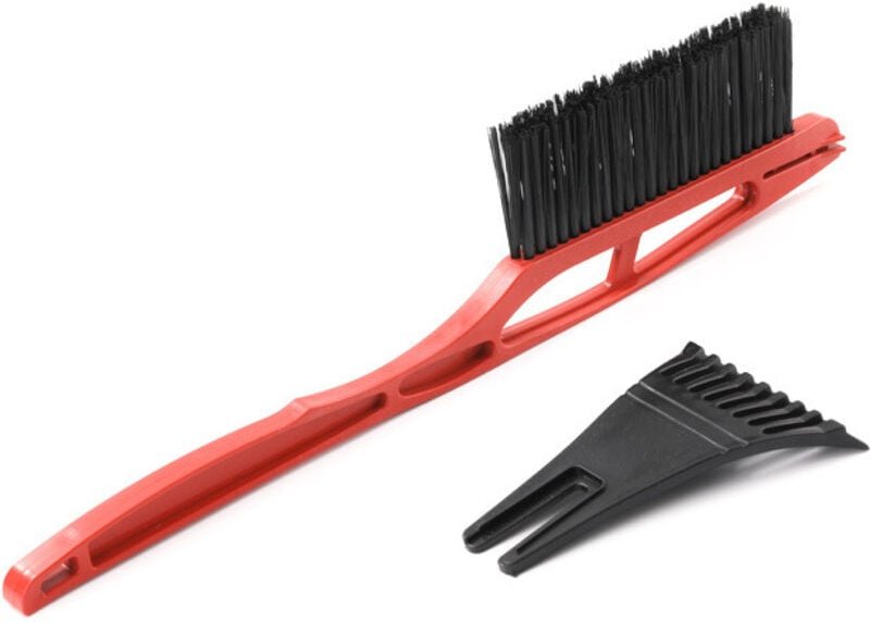 Robuster Eiskratzer aus Kunststoff mit Eisbrecher und Kratzkante – Eiskratzer mit Schneebesen – Fensterschaber - Ahlsen