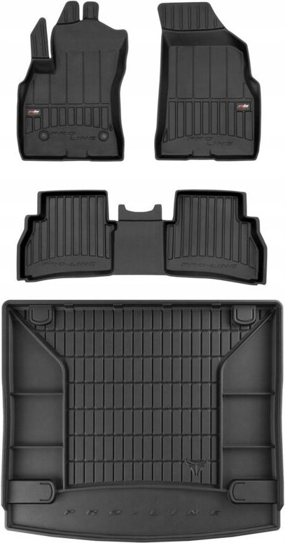 SET 3D Gummimatten Opel Combo D 2011-2018