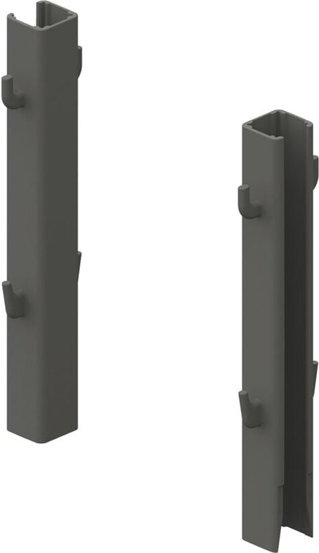 Zusatzhaken passend zu Hochschrank Standard, Kunststoff anthrazit - Peka