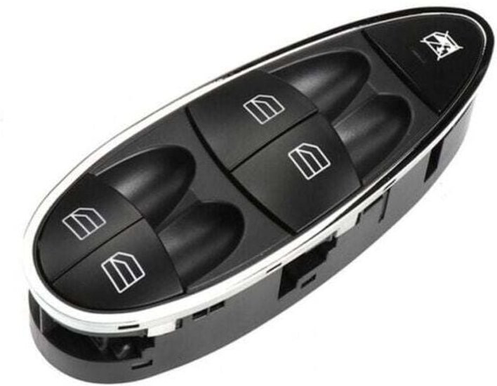 8210058 Interruttore alzacristalli elettrico per auto per Classe e W211 2003-2008 con cromo