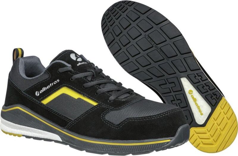 Halbschuh court black low, esd hro src S3, Gr.42