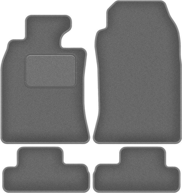 Graphit-Fußmatten für: Mini Cooper R52 Cabrio (2004-2008)