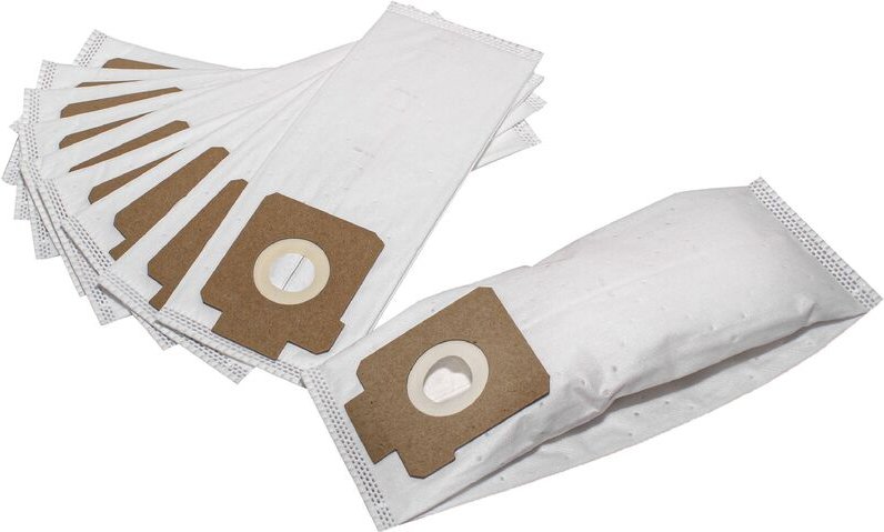 10x Staubsaugerbeutel kompatibel mit aeg as 206, Energica as 230, Rosso Passione Staubsauger - Mikrovlies, 17, 28cm x 11...