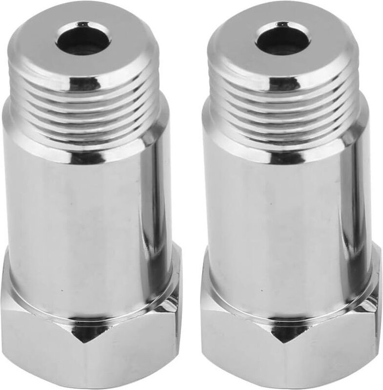 2 Stücke 45mm M18 Sauerstoffsensor Licht Eliminator O2 Adapter und Lambdasonde Detektor