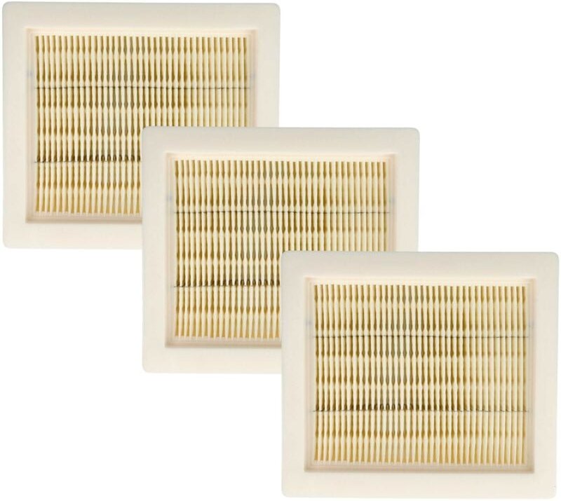 Set 3x Flachfaltenfilter Ersatz für Hilti vc 5, vc 75-1, 2192229 für Staubsauger - Filterelement - Vhbw