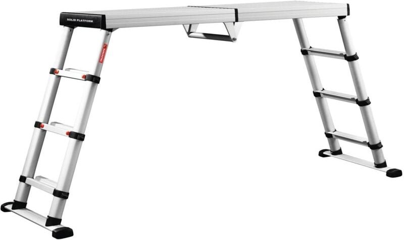 Teleskop-Arbeitsplattform Solid Line 4 Stufen - 115480 - Günzburger Steigtechnik