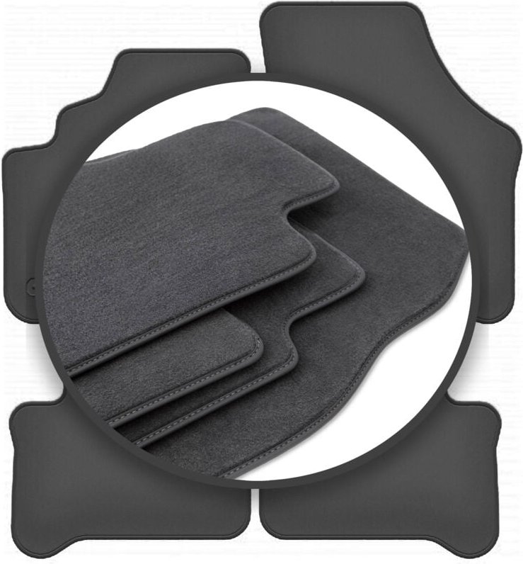 Premium-Fußmatten für: Volkswagen e-Up Fließheck (2019-)