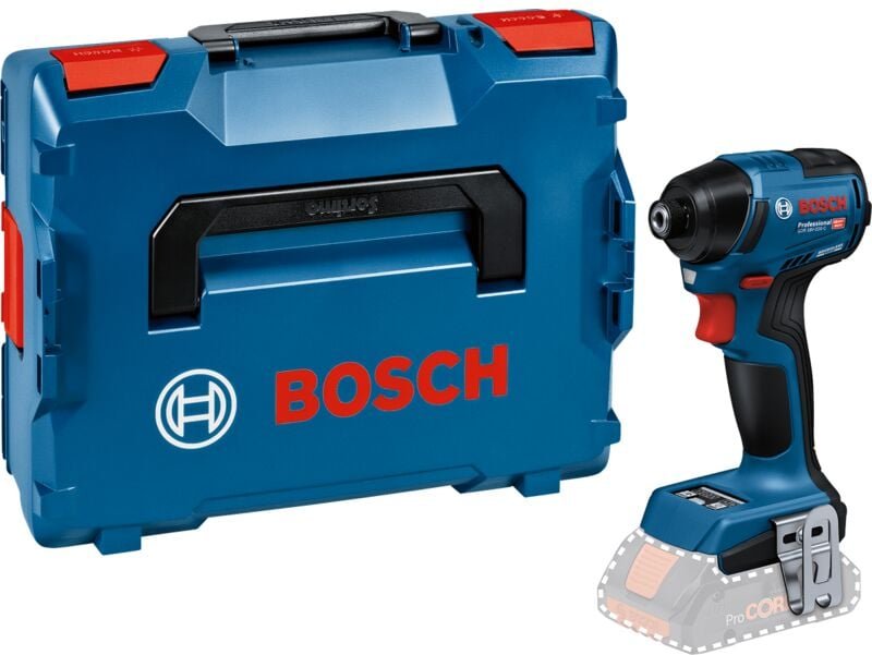 Bosch Professional - Bosch Akku-Drehschlagschrauber gdr 18V-220 c, ohne Akku und Ladegerät + GCY42 in l-boxx