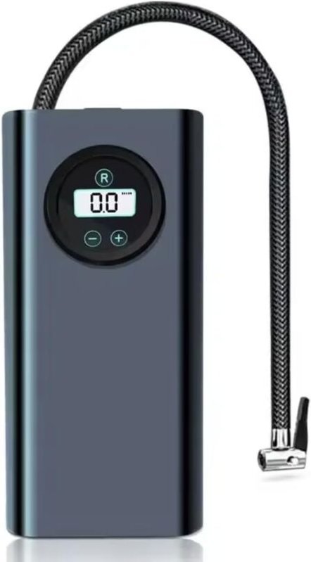 Tragbarer Luftkompressor-Inflator für Auto-, Motorrad- und Fahrradreifen – schnelles Aufpumpen, wiederaufladbarer Akku, ...