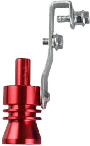 Csparkv - Universeller Turbo-Sound (xl rot), Rohrpfeifen-Schalldämpfer-Simulator, Auspuffrohr-Geräuschsimulator, Klangop...