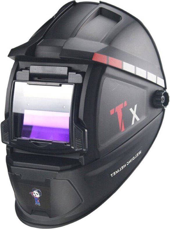 True Color Auto-Schweißmaske, Solar-Schweißhelm mit automatischer Verdunkelung, großer Sicht-Schweißhelm - Ej.life