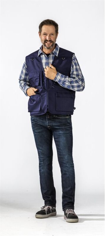 Planam Outdoor Sommer-Weste marine L