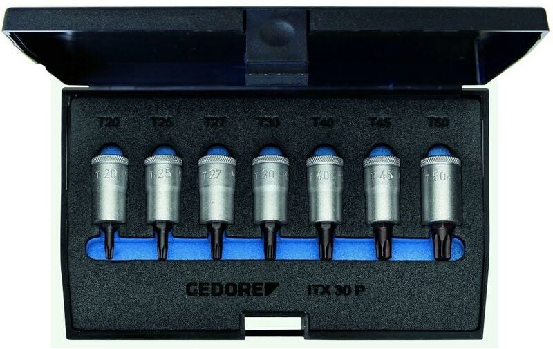 Thumbnail - Gedore - itx 30 pm Schraubendreher-Satz 3/8' 7-teilig Innen-TX T20-50