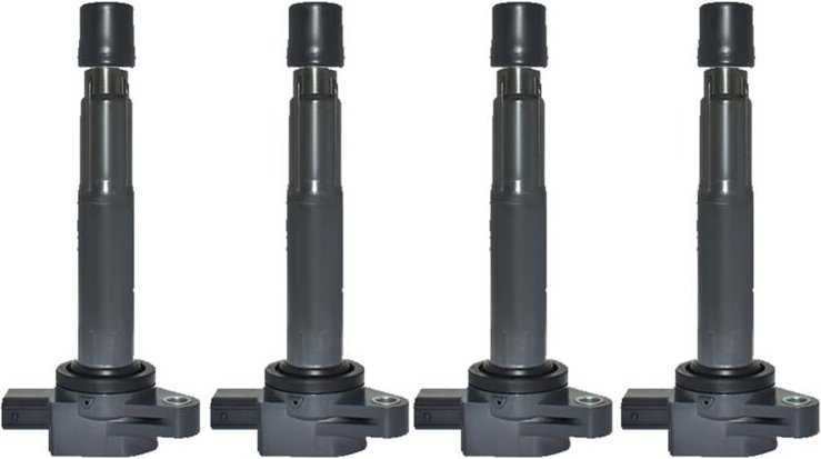 Tlily - 4PCS Zündspule TC-30A 30520RWCA01 für Accord Euro CL9 csx tsx