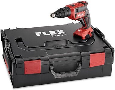 Flex - 18V Trockenbauschrauber dw 45 18.0-EC ohne Akku und Ladegerät - im Koffer mit Zubehör - 447757