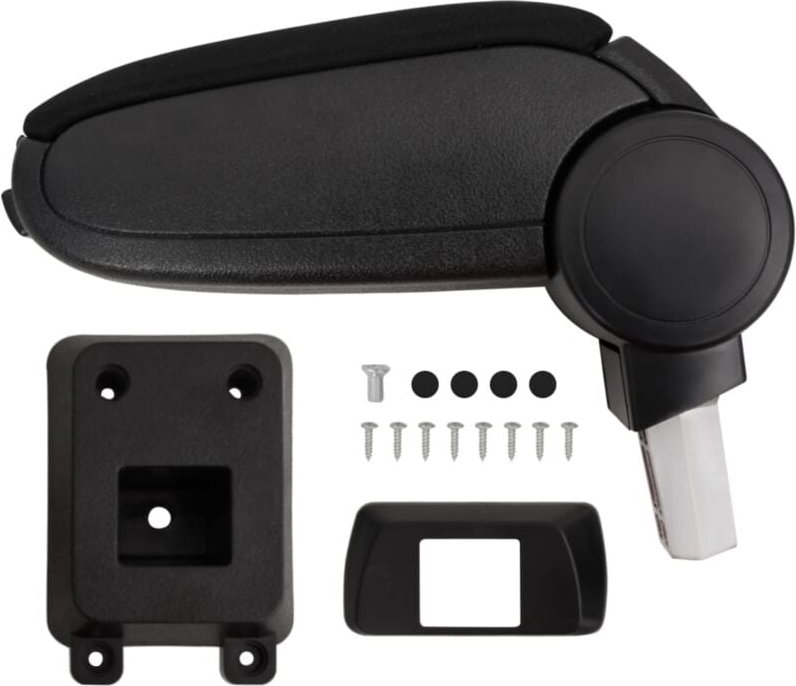 Auto-Armlehne Schwarz 12x33x(24-42) cm abs vidaXL