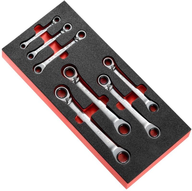 FACOM Modul - Knarrenringschlüssel, 7-tlg., Art.Nr. MODM.65J7