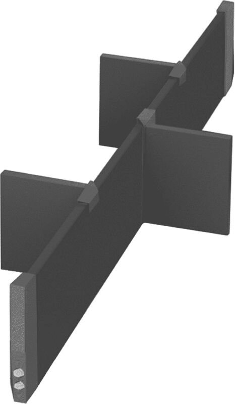 Möbel-Schubkasteninnenorganisation, OrgaStore 820,9194863, L300mm, KB900mm - Hettich