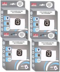 Vakuumreiniger + 1 Mikrofilter Rowenta Silence Force Vakuumbeutel Äquivalent zu Rowenta ZR003901 Kompatible Rowenta & Mo...
