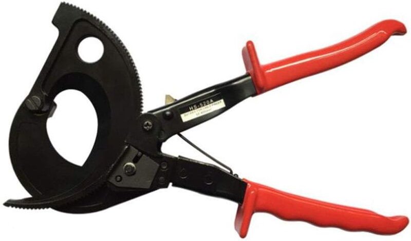 Crediri HS-520A Selbsteinstellender Ratschenkabelschneider bis max. 400 mm² in Aluminium und Kupfer