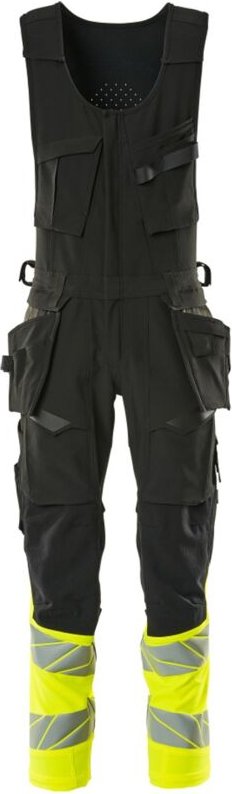 Mascot - Kombihose 19169-711-0917 Gr. 82C68 schwarz/hi-vis gelb