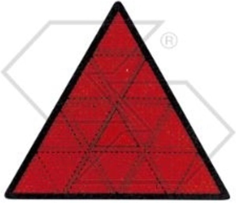 Rechteckiger Reflektor 135x155mm mit zwei M6 Schrauben A08515