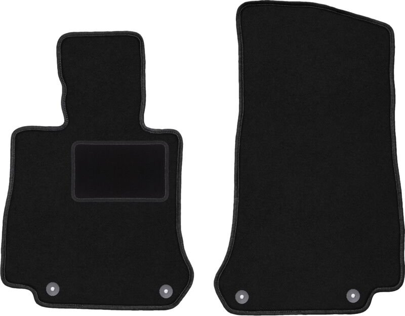 Vordere Matten schwarz für: Mercedes GLC X253 SUV (2015-)