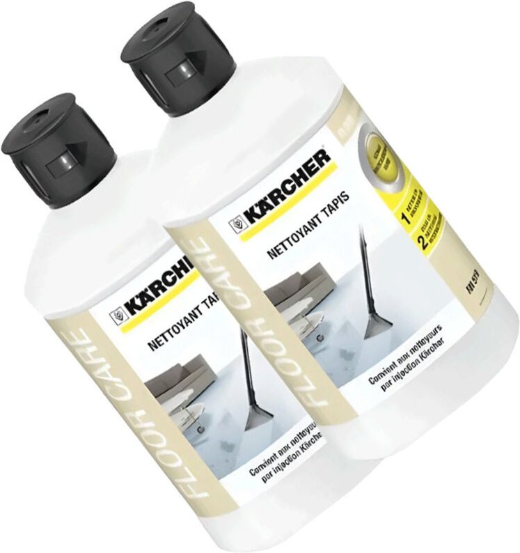 Ersatzteil - Zwei Teppich- und Polsterreiniger rm 519, je 1 Liter - Karcher