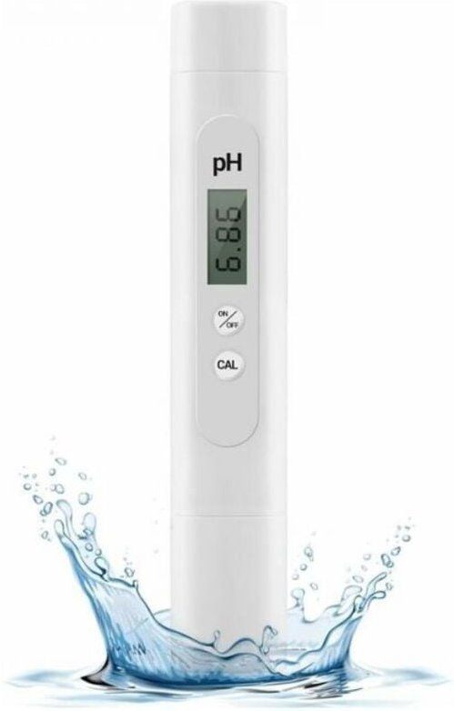 Elektronisches pH-Meter, 0-14 pH-Messbereich, Hochpräzises Pool-pH-Meter, pH-Meter für Pools, Aquarien, Trinkwasser mumu
