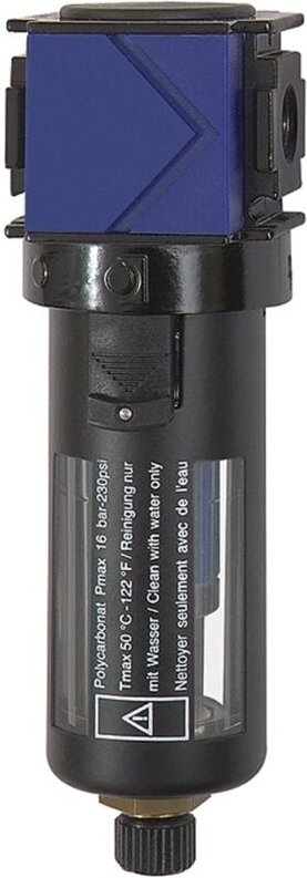 Riegler Mikrofilter »variobloc«, mit PC-Behälter, Schutzkorb, BG 2, G 3/4