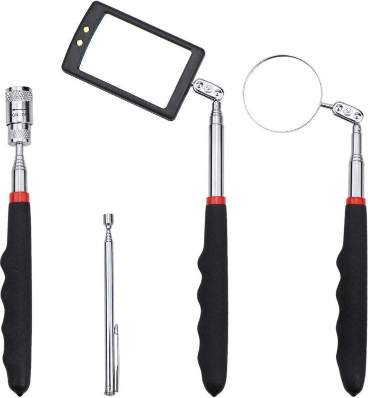 Set mit 4 Teleskop-Inspektionswerkzeugen
