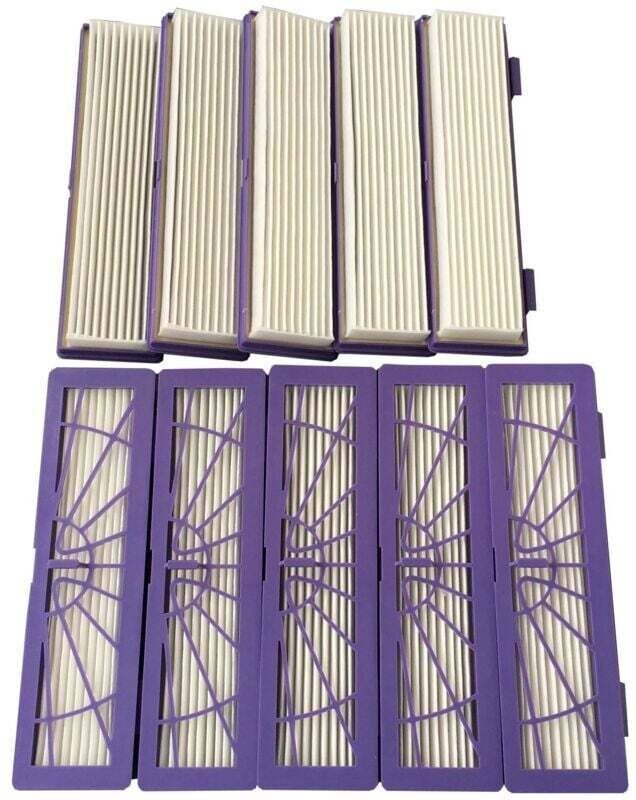 10er-Pack Hepa-Leistungsfilter für alle Modelle der Neato Botvac-Serie 70e 75 80 85 D3 D5-Serie, Ersatz-Hepa-Filter für ...