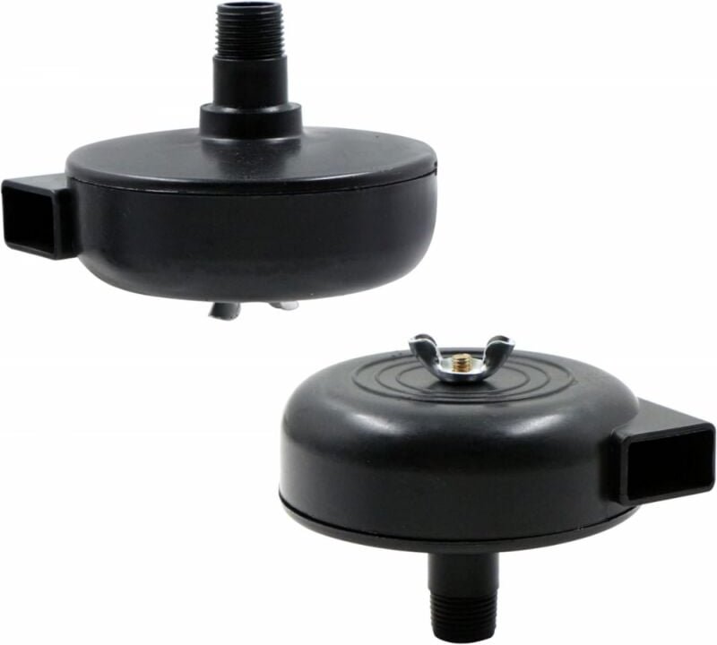 Ymyny Druckluftfilter-Schalldämpfer – 2 Stück Luftkompressor-Filter-Schalldämpfer, 3/8 Zoll, 16 mm Außengewinde, Metallg...
