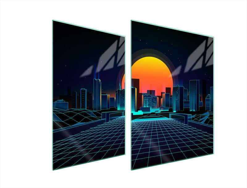 GLASSCHUTZPLATTE FÜR HERD 70x52 CITY