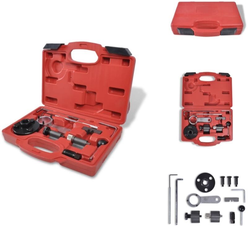 Vidaxl - Motor-Einstellwerkzeug-Satz Geeignet für vag 1.6 & 2.0 tdi - Autoreparatur - Motorenmontage - vag Fahrzeuge - A...