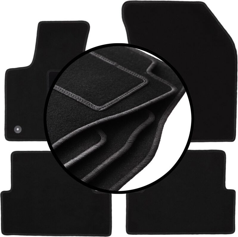 Komplettset Veloursmatten für: Citroen C5 Aircross Crossover (2019-)