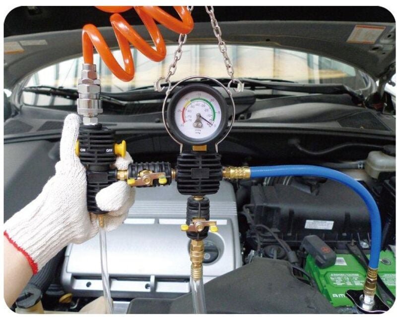 Bahco - Konischer Adapter für Vakuum-Kühlsystem-Füllgerätesatz