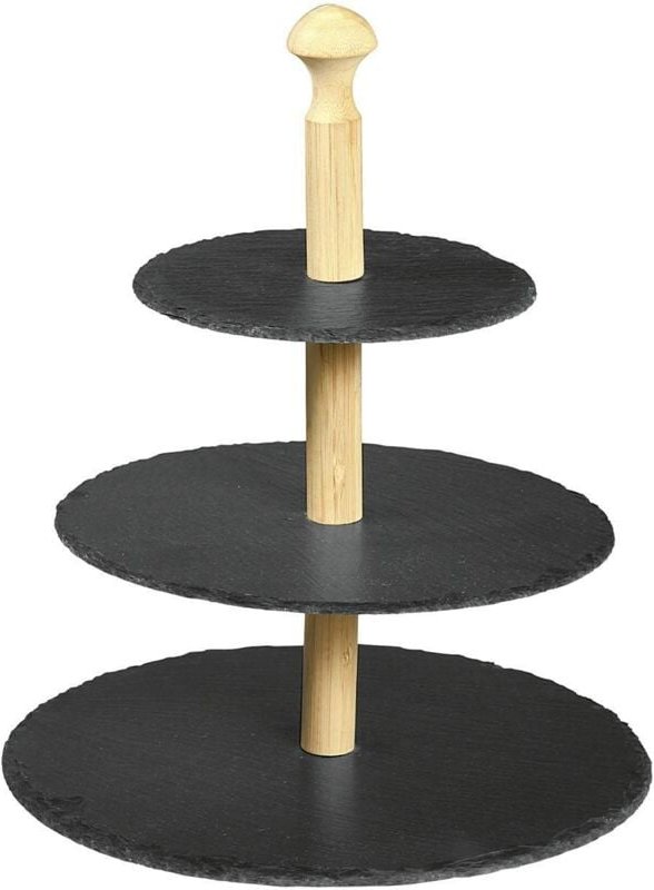 Etagere Schiefer 3-stöckig