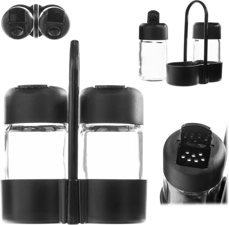 242304 Kadax Marco 3-teiliges Gewürzset 17538 schwarz K11131