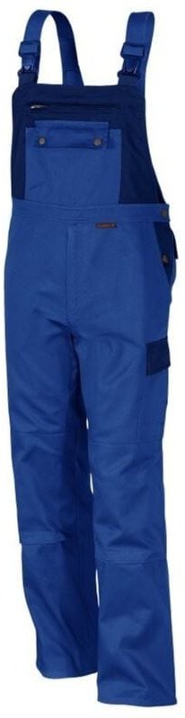 Qualitex Latzhose "image", Größe: 62, Farbe: kornblau/marine