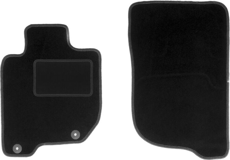 Vordere Matten schwarz für: Mitsubishi L200 IV Pickup (2006-2015)
