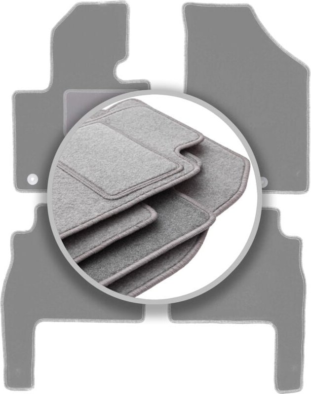 Graue Automatten für: Kia Sorento II SUV (2009-2015)