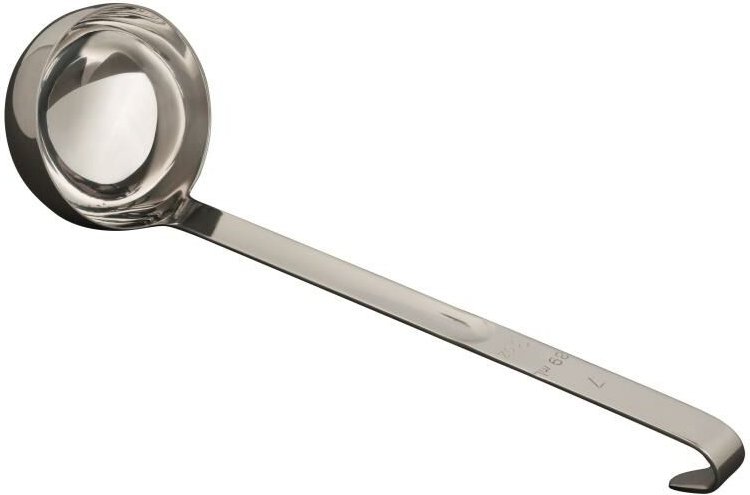 Kelomat Suppen- Schöpflöffel Edelstahl 0,12 Liter Ø8 cm